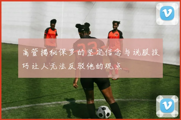高管揭秘保罗的坚定信念与说服技巧让人无法反驳他的观点